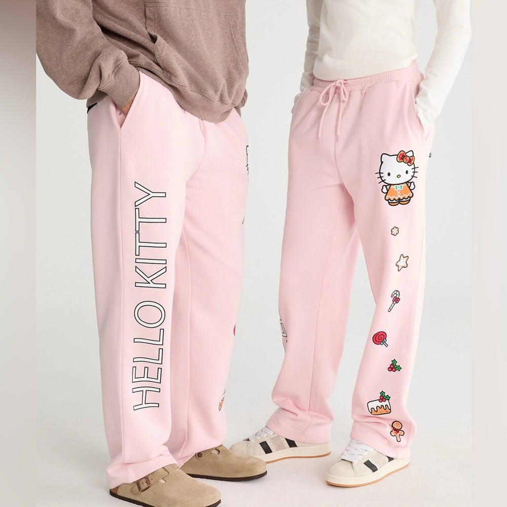 Hello Kitty | Aero Gingerbread Straight Leg Sweatpants XL